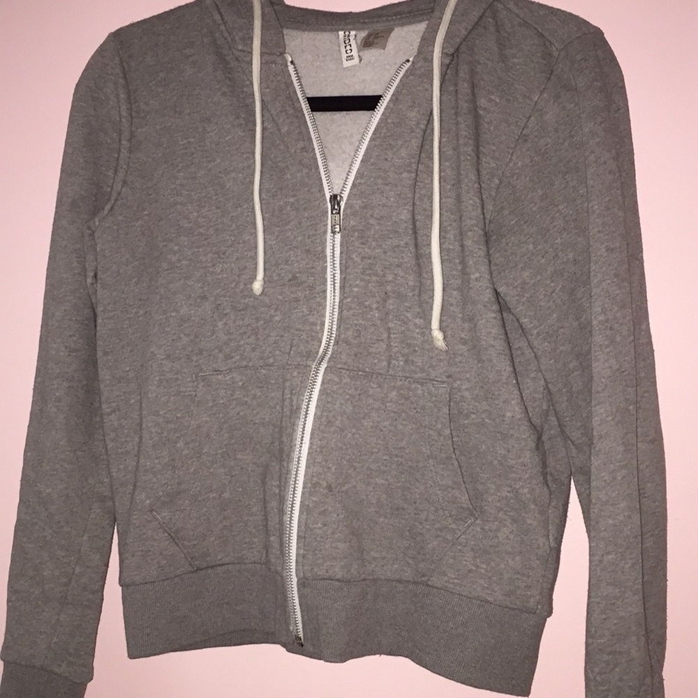 gray h&m jacket